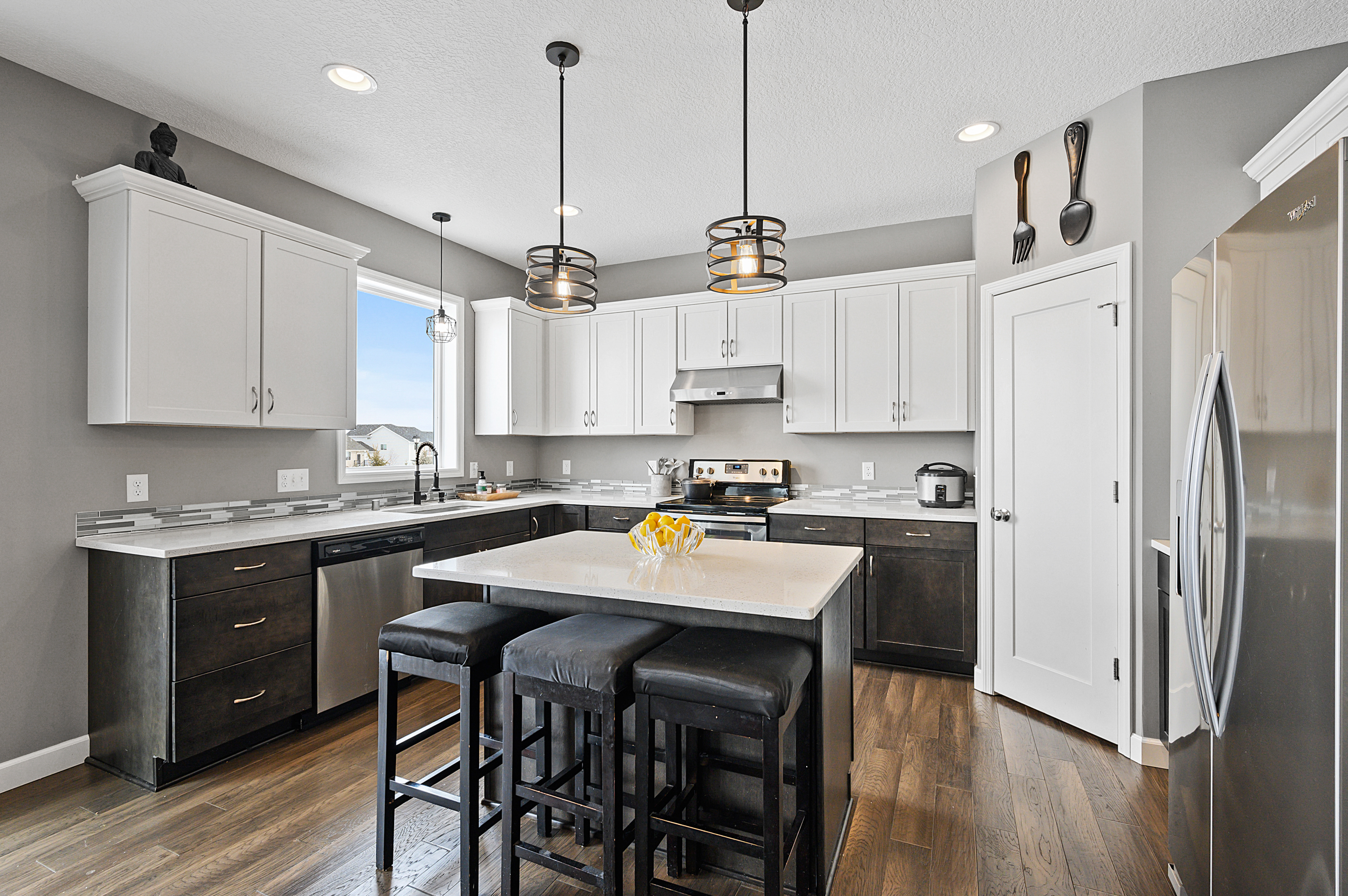 Residential kitchen interior